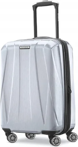 Miniatura 24 de Samsonite Centric 2 Set de maletas rígidas expandibles con ruedas giratorias dobles, Azul Caribe, Juego de 2 piezas (equipaje de mano/grande)