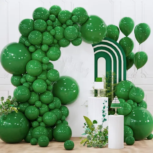 Miniatura 35 de PartyWoo Globos azul marino, 120 piezas de diferentes tamaños de 18, 12, 10, 5 pulgadas, kit de arco de globos azul oscuro guirnalda para Azul-z90