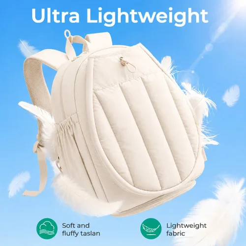 Miniatura 2 de Pickleball Backpack, Large Sports Bag with Shoe Compartment, for Men and Women