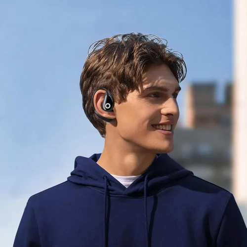 Miniatura 2 de Auriculares Inalámbricos de Oído Abierto Bluetooth, Auriculares de Conducción Aérea Libres de Dolor con Estuche de Carga de Pantalla Digital LED