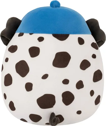 Miniatura 3 de Squishmallows Original 8in Dustin the Dalmatian with Blue Hat Holding Hot Dog – Official Jazwares Plush (Little)