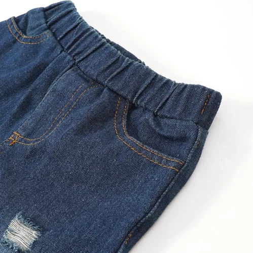 Miniatura 57 de Renotemy Ropa de bebé para niño, trajes de mezclilla, sudadera con capucha para bebés, pantalones de mezclilla, ropa para niños pequeños