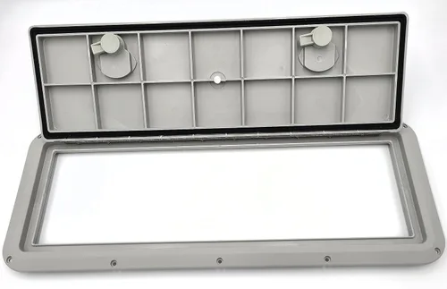 Miniatura 2 de DPI Marine Escotilla de acceso serie empotrada de 9" x 24" DPF924 (fabricada en Estados Unidos)