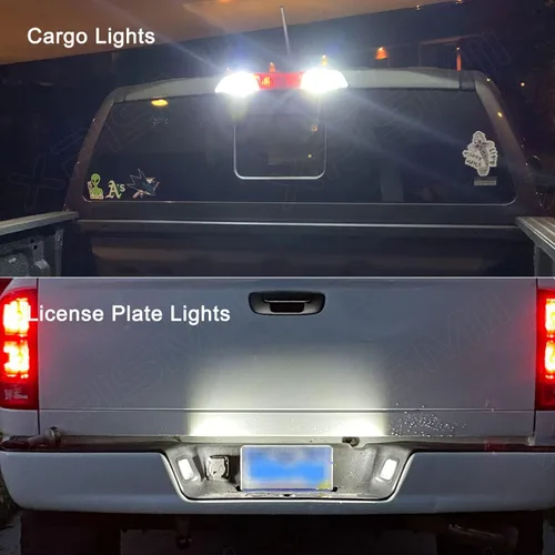Miniatura 7 de Xpismii Kit de 12 piezas de luces LED interiores blancas de 6000K, paquete de repuesto para Chevy Chevrolet Silverado/GMC Sierra 1999 2000 2001 2002