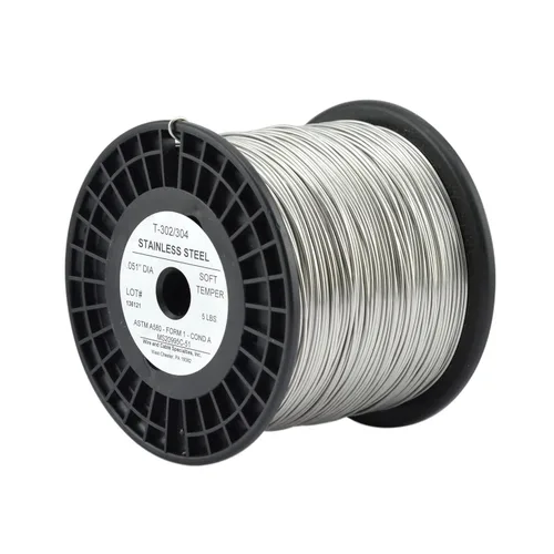 Miniatura 20 de WCS - Cable de bloqueo de seguridad de acero inoxidable .032, T302/304, NASM20995C MS20995C, ASTM A580 condición A, AMS569, alambre mecánico