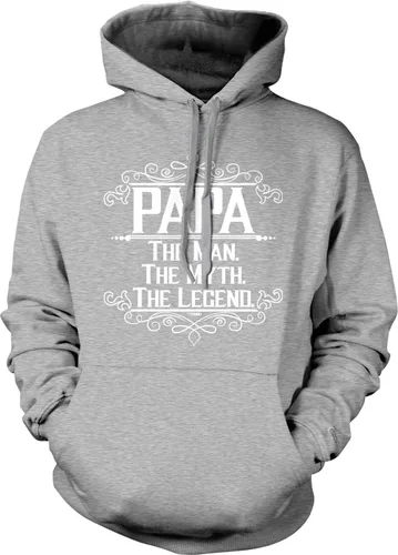 Miniatura 13 de Papa The Man, The Myth, The Legend - Sudadera unisex con capucha