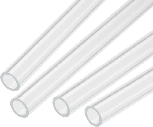 Miniatura 21 de MECCANIXITY Tubo Redondo Rígido Transparente de Acrílico 6mm (1/4") ID 8mm (5/16") OD 356mm para Lámparas y Linternas, Sistema de Refrigeración por