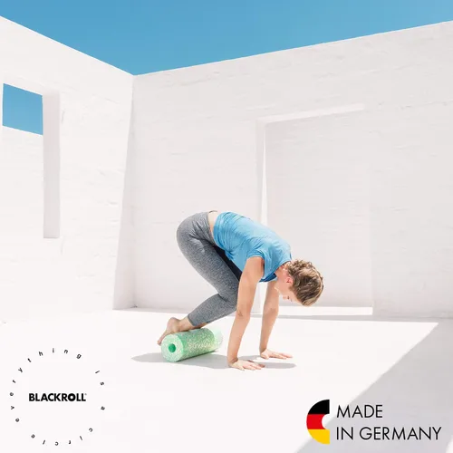 Miniatura 4 de BLACKROLL - Rodillo de espuma MED o MED 45, ideal para liberación de puntos de activación miofascial y masaje de espalda, para yoga, ejercicio