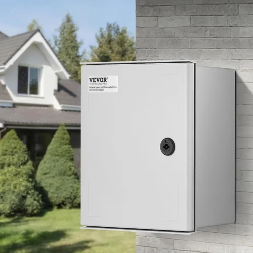 Miniatura 8 de VEVOR Caja de Conexiones Eléctricas, 12' ×10' ×6', Caja de Conexiones de Fibra de Vidrio, IP66 Impermeable y a Prueba de Polvo, Caja Eléctrica