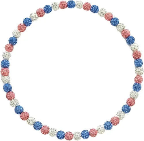 Miniatura 33 de Collar de béisbol con cuentas para hombre, colección Bling Ice, de 16 a 20 pulgadas, ideal para equipos de béisbol y entusiastas Arctic Ice