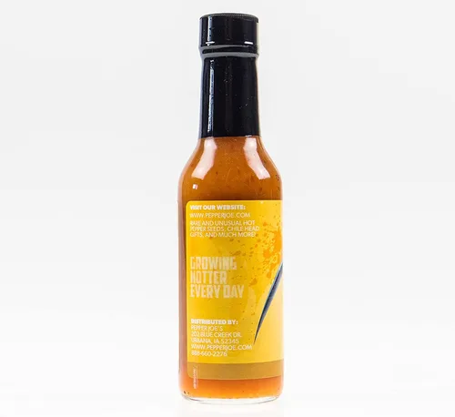 Miniatura 3 de Pepper Joe's Pineapple Reaper - Salsa picante de Carolina Reaper de primera calidad, hecha con chile picante y piña madura más picante del mundo, 5