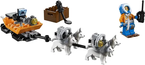 Miniatura 5 de LEGO City Artic helicóptero grúa 60034 juguete para armar (suspendido por el fabricante)