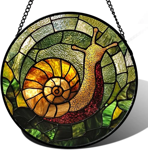 Miniatura 19 de Atrapasoles de Vidrio Manchado para Colgar en Ventana, Elefante Colorido para Capturar el Sol para Puerta, Decoración del Hogar, Atrapasoles de Plata
