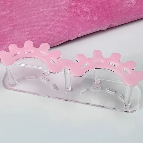 Miniatura 6 de Tweezers Stand Holder Eyelash Storage Rack Display Acrylic Shelf Eyelash Storage Rack Display
