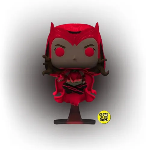 Miniatura 3 de Funko Pop! 62345 Marvel Wandavision: Bruja Escarlata (Brillo en la Oscuridad Edición Especial) #823