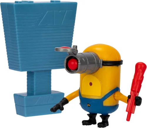 Miniatura 9 de Minions Despicable ME 4 Speed Burst Mega Dave Figura de acción Tira de atrás al Mega Dave para una explosión de velocidad Colecciona todas las 5