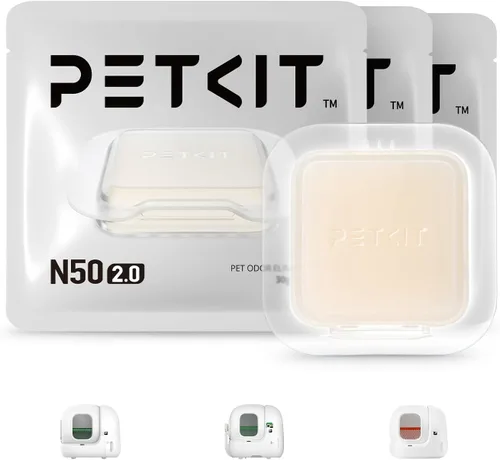 PETKIT Eliminador de olores N50 2.0 exclusivo para PuraMax y PuraMax 2 caja de arena autolimpiante para gatos, caja de inodoro automático para