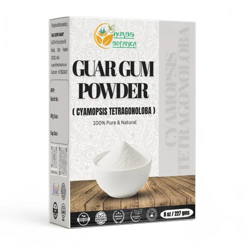 Herbs Botanica Polvo de goma Guar de 8 onzas | Espesante y estabilizador natural de grado alimenticio | Polvo sin gluten para hornear, cocinar,