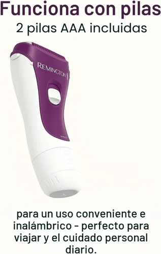 Miniatura 5 de Remington Afeitadora eléctrica suave y sedosa para mujer, afeitadora de papel de aluminio de 3 cuchillas y recortadora de bikini, afeitada en húmedo