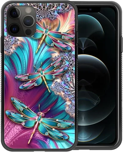 Miniatura 10 de ZHEGAILIAN Funda compatible con iPhone 11 Pro Max, diseño de patrón de policarbonato duro, funda protectora de TPU suave antideslizante para iPhone