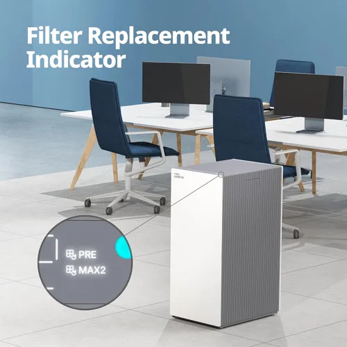 Miniatura 8 de Purificadores de aire Coway para habitación grande, toda la casa hasta 4,253 pies², 2 juegos de prefiltros XL lavables y filtros HEPA verdaderos