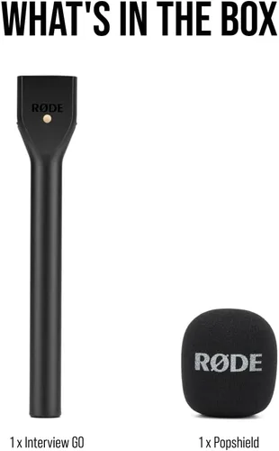 Miniatura 6 de RØDE Interview GO Adaptador de mano para micrófonos inalámbricos RØDE (negro)