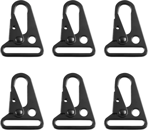 Miniatura 12 de TRIWONDER Clips de boca ampliados HK Gancho de alta resistencia Ganchos a presión Clips de honda para Paracord al aire libre bolsa mochila