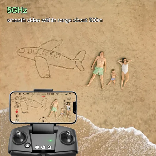Miniatura 7 de Loolinn Drone GPS con cámara 4K para principiantes como regalo, menos de 8.82 oz, 50 minutos de tiempo de vuelo, dos baterías, foto 4K, video 2K