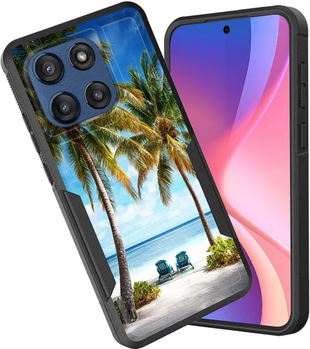 Miniatura 54 de Funda protectora para Motorola Moto G Stylus 5G 2025/Moto G Stylus 5G 2026, funda protectora híbrida de doble capa resistente a prueba de golpes