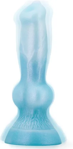 Miniatura 9 de Consolador para perro, pene monstruo anudado con ventosa, consoladores de lobo de 7.4 pulgadas, juguetes anales de silicona de fantasía