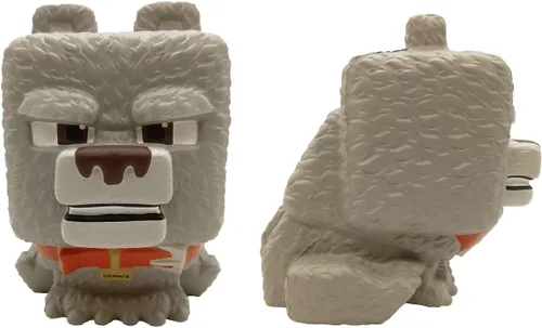 Miniatura 3 de Minecraft Mighty Mega Squishme (Abeja Cozie) Officially Licensed Minecraft Movie collectible. Soft slow-rise foam squishy, about 8 inches, with a