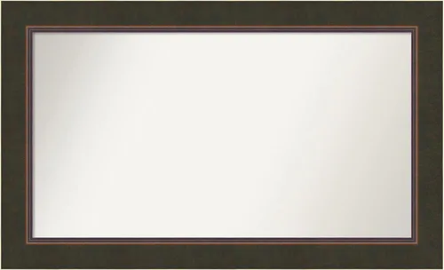 Miniatura 188 de Amanti Art Espejo personalizado, espejo de baño de bronce Milano, espejo de pared o espejo de tocador de baño sobre el fregadero