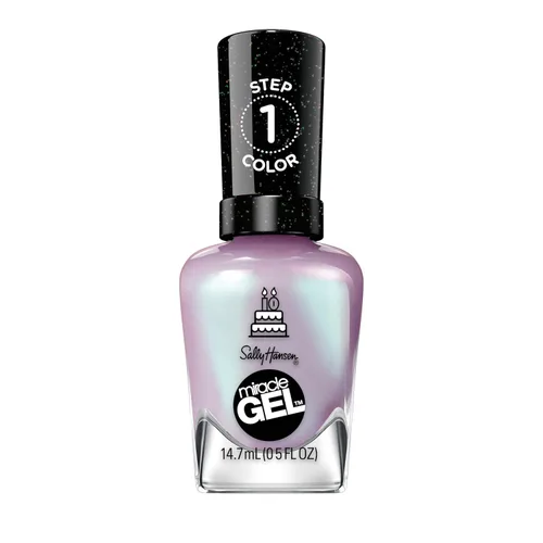 Miniatura 18 de Sally Hansen Miracle Gel™, Metro Midnight, Fórmula de larga duración, tipo gel, sin necesidad de lámpara UV, esmalte de uñas púrpura 564 Metro
