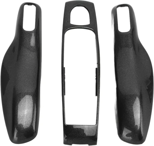 Miniatura 5 de Fydun Coche Key Fob Cover Shell Protector Key Fob Cover Assembly 3 Piezas para Panamera Cayman 911 718()