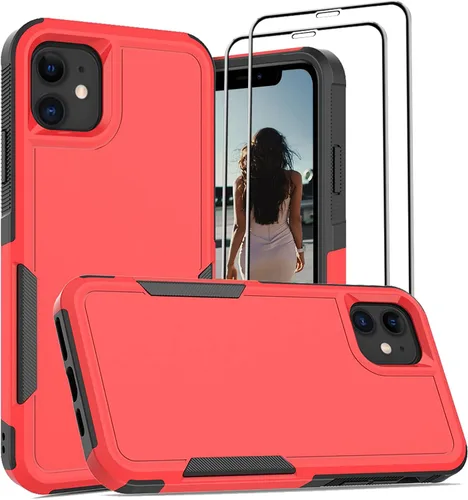 Miniatura 151 de Jeylly Funda para iPhone SE/Funda para iPhone 5S, Exterior de Plástico Duro que Absorbe Golpes + Interior de Silicona de Goma Defensor contra