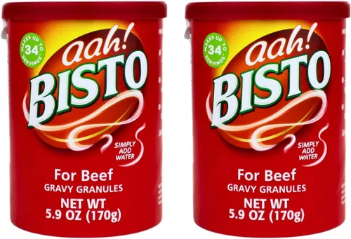 Miniatura 8 de Bisto Gránulos de salsa – Sabores de carne de res y pollo, importados del Reino Unido – Textura suave clásica, 6.00 oz (sabor a elegir)
