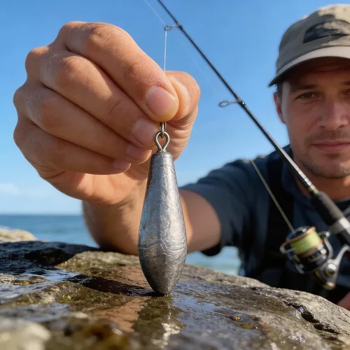 Miniatura 8 de Pesas de pesca Drop Shot Sinkers para pesca de agua dulce en agua salada