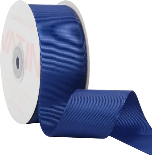 Miniatura 195 de Vatin - Rollo de cinta de grogrén, rollos de 25-50 yardas, perfecto para decoración de bodas, coronas, baby showers, envolturas de paquete de regalo