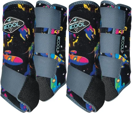 Miniatura 45 de Professional's Choice 2XCOOL - Botas deportivas para caballos medicinales, diseño protector y transpirable para máxima comodidad y durabilidad