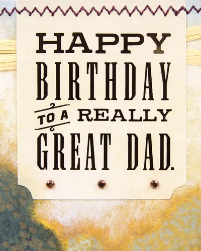 Miniatura 5 de Hallmark Tarjeta de cumpleaños para papá (paisaje otoñal)
