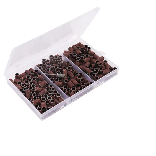 Bandas de lijado – Bandas de lijado para arte de uñas – Yimart 210 unids/caja 80# 120 # 180# Bandas de lijado de uñas eléctricas para máquina de