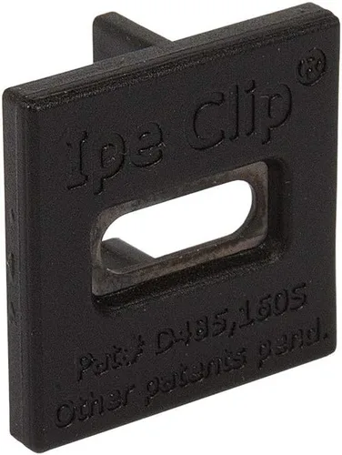 Miniatura 2 de DeckWise (Negro) Ipe Clip Extreme Hidden Deck Fasteners, 3/32 "Spacing, Incluye tornillos de cabeza de borde negro #8x2 de acero inoxidable para 600