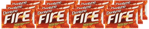 Miniatura 6 de Dentyne Goma de Mascar sin azúcar Hielo y Fuego Multi Paquete, 12 paquetes de 16 unidades.