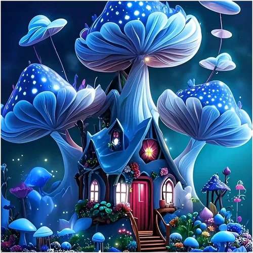 Miniatura 10 de hill froeistung Kits de Pintura de Diamantes 5D de Flores para Adultos, Arte de Diamantes en Vasos para Principiantes, Pintura de Arte de Diamantes