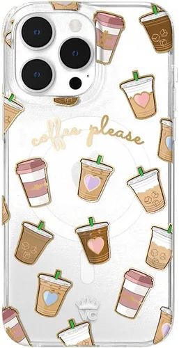 Miniatura 65 de VELVET CAVIAR Funda para iPhone 15 Pro, compatible con MagSafe, probada en caídas de 10 pies, estampado de leopardo y amatista púrpura
