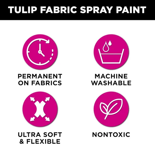 Miniatura 2 de Tulip Pintura en aerosol con purpurina dorada brillante, 4 onzas líquidas (paquete de 1)