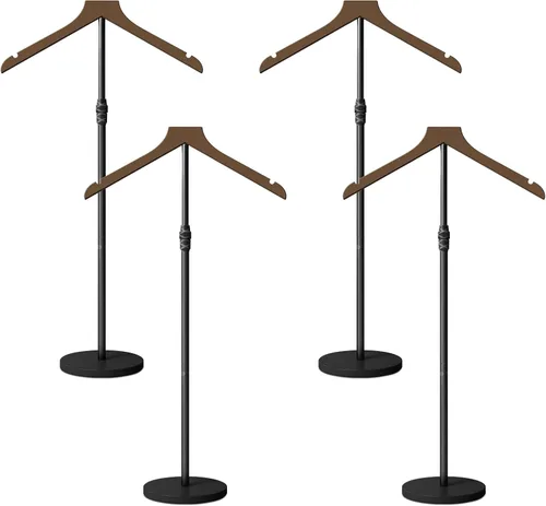 Miniatura 9 de Maniquí de torso, soporte de exhibición de camisa ajustable en altura de 30 a 41 pulgadas para tiendas de vendedores, fiesta de graduación, montaje