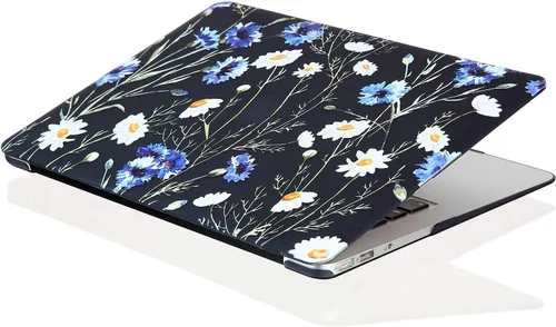 Miniatura 4 de Funda para MacBook Air de 13 pulgadas (modelo: A1466 y A1369, versión 2010-2017), efecto 3D, cubierta dura transparente negra mate y cubierta