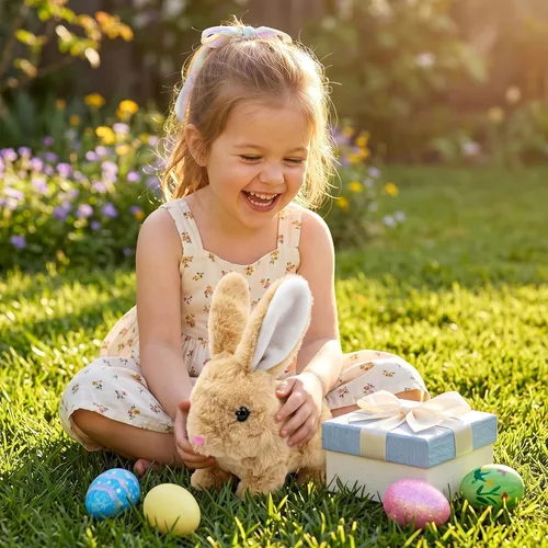 Miniatura 10 de Hunfur - Juguete de Jirafa que Habla y Baila, Animal de Peluche que Repite lo que Dices con Luz que Brilla, Juguete para Bebés de 3-18 Meses, Regalo