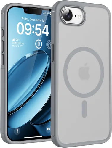Miniatura 166 de TOCOL Funda magnética 3 en 1 para iPhone 14 Pro, mejorada [protección completa de cámara] con 2 protectores de pantalla, funda de grado militar Azul